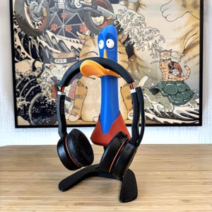 Funny Duck Headphone Stand 3D Print