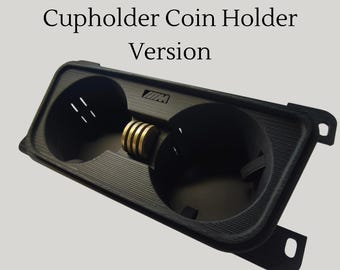 BMW E90/91/92/E93 Getränkehalter in Mittelkonsole Ablagefach als Ersatz für Aschenbecher