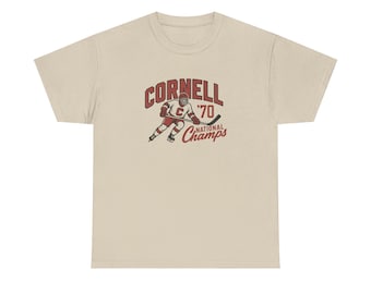 Vintage Cornell Hockey Tee '70 Champions