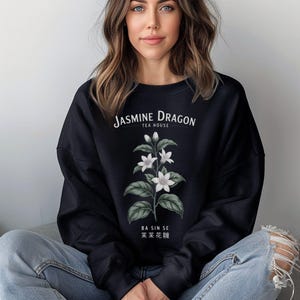 Jasmine Dragon Tea House Sweatshirt, Uncle Iroh Sweatshirt, Avatar Shirt, The Last Airbender Shirt, Airbender Shirt, Cartoon Movie Shirt