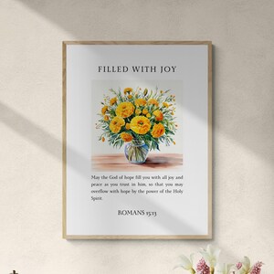 Romans 15:13 Digital Print | Printable Poster