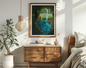 La belleza del devenir - Impresión de bellas artes