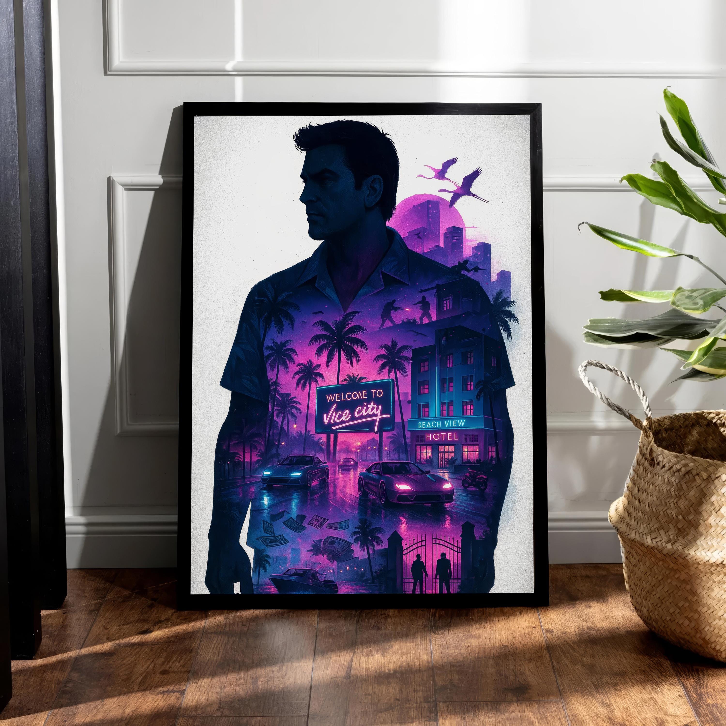 Gta vice city artwork - Etsy 日本
