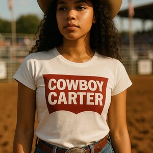 Koszulka z grafiką Cowboy Carter Tour 2025