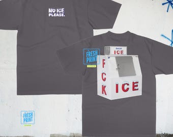 Abolish ICE T-Shirt, FCK ICE, Anti Fascists Shirts, Human Rights Protest