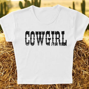 Western Cowgirl Crop Top: Rodeo Concert Shirt
