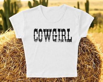 Western Cowgirl Crop Top: Rodeo Concert Shirt