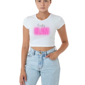 Top curto country glam