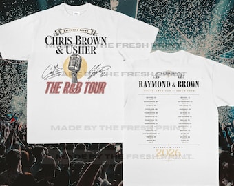 Raymond Brown R&B Tour, Concert Outfit 2026, RnB Fan Shirt