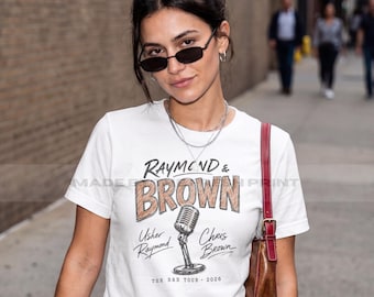 Vintage R&B Tour Shirt, Usher Chris Brown T-Shirt, RNB Tour Tee