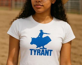 Tyrant Graphic Tour T-Shirt Crop Top
