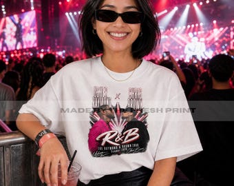 Unisex Raymond Brown R&B Tour, Concert Outfit 2026, Chris Brown Fan Shirt