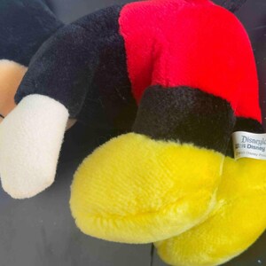 Retro Disney Mickey Mouse plush 12 inches | Disneyland Collectible image 4