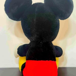 Retro Disney Mickey Mouse plush 12 inches | Disneyland Collectible image 3