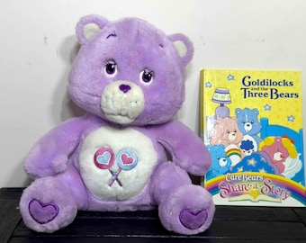 Bisounours RARE vintage Partagez une histoire Ours 2005 | Peluche conte | Boucle d'or et les trois ours