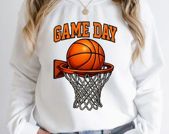 Basketball Png, Basketball Game Day Png, Basketball Mama Png, Basketball Mom Png Sublimation, Coquette Basketball Png Shirt Design, Game Day