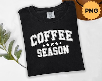 Coffee Season PNG, Coffee Png, Retro Coffee Png, Coffee Lover Png, Coffee Helps Png, Trendy Png, Funny Coffee Png, Mom Life Png, Tired Png
