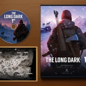 The Long Dark Limited Collector’s Tribute Set | Survival Game Case, Lore Pack, 10 Stickers, Dummy Disc, Mini Poster (No Game)