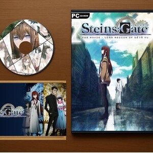 Steins;Gate – Limited Collector’s Tribute Set | PC Case, Lore Pack, 10 Stickers, Dummy Disc, Mini Poster (No Game)
