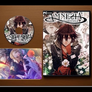Amnesia™: Memories – Limited Collector’s Tribute Set | PC Display Case, Otome Lore Pack, 10 Stickers, Dummy Disc, Mini Poster (No Game)