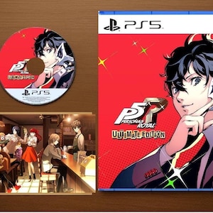 Persona 5 Royal - Coffret hommage de collection limité | Étui pour PS5, pack Lore, factice, mini poster (sans jeu)
