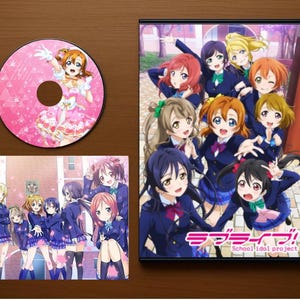 Love Live! School Idol Project – Limited Collector’s Tribute Set | Anime Case, Lore Pack, 10 Stickers, Dummy Disc, Mini Poster (No Anime)