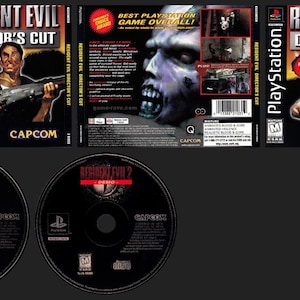 Resident Evil: Director’s Cut - Limited Collector’s Tribute Set | PS1 Case, Lore Pack, 10 Stickers, Dummy Disc, Mini Poster (No Game)