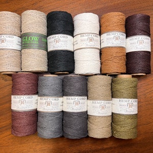 Hemp Cord - Naturals - 1mm
