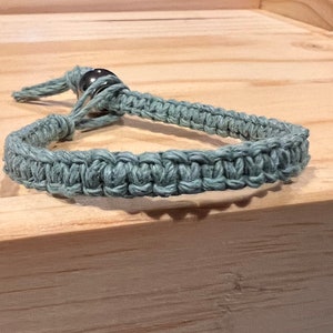 SALE - 6 inch - Hemp Bracelet