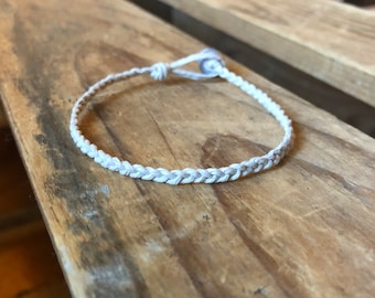 Braided Hemp Bracelet - Pick The Color
