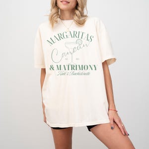 Margaritas and Matrimony Bachelorette Shirts Mexico Bachelorette Shirt Tequila Bachelorette Shirt Final Fiesta Bride Margarita Themed Bach