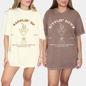 Last Rodeo Bachelorette Party Shirt Western Cowgirl Bridal Party Tshirt Nashville Bachelorette Party T shirt Custom Country Bachelorette Tee