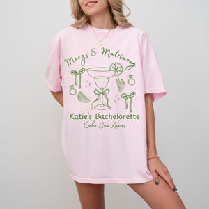 Margaritas and Matrimony Bachelorette Shirts Mexico Bachelorette Shirt Tequila Bachelorette Shirt Final Fiesta Bride Margarita Themed Bach