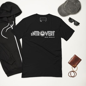 Introvert | Men&#39;s Fitted Short Sleeve T-shirt