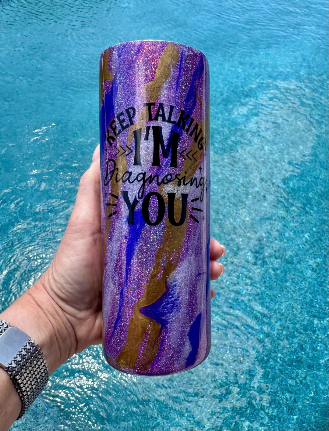 LSU Colors Glitter Tumbler – Funny Decal, Custom Tiger Spirit Cup - Etsy