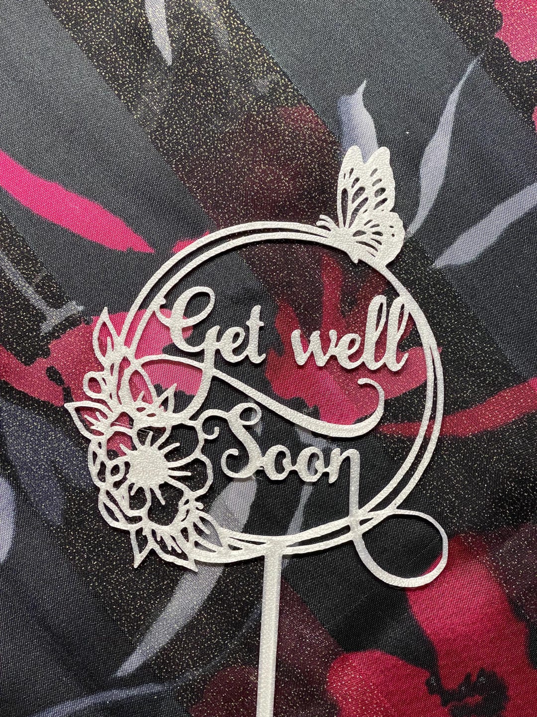 Well Topper Get Well Soon Cake Topper - Etsy