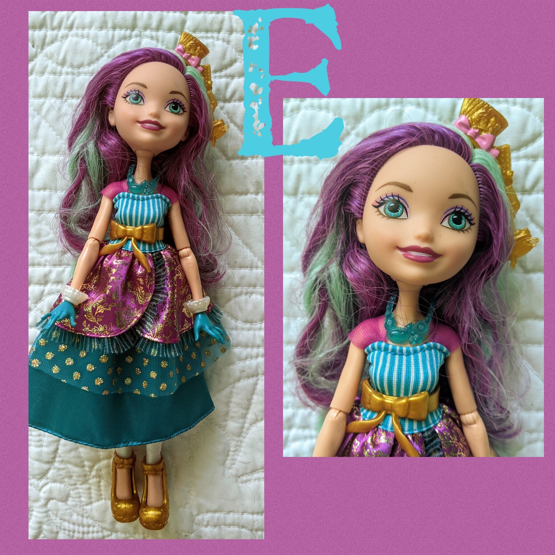 Mattel Ever After High EAH Epic Winter Apple White Doll Articulated Arms  Knees