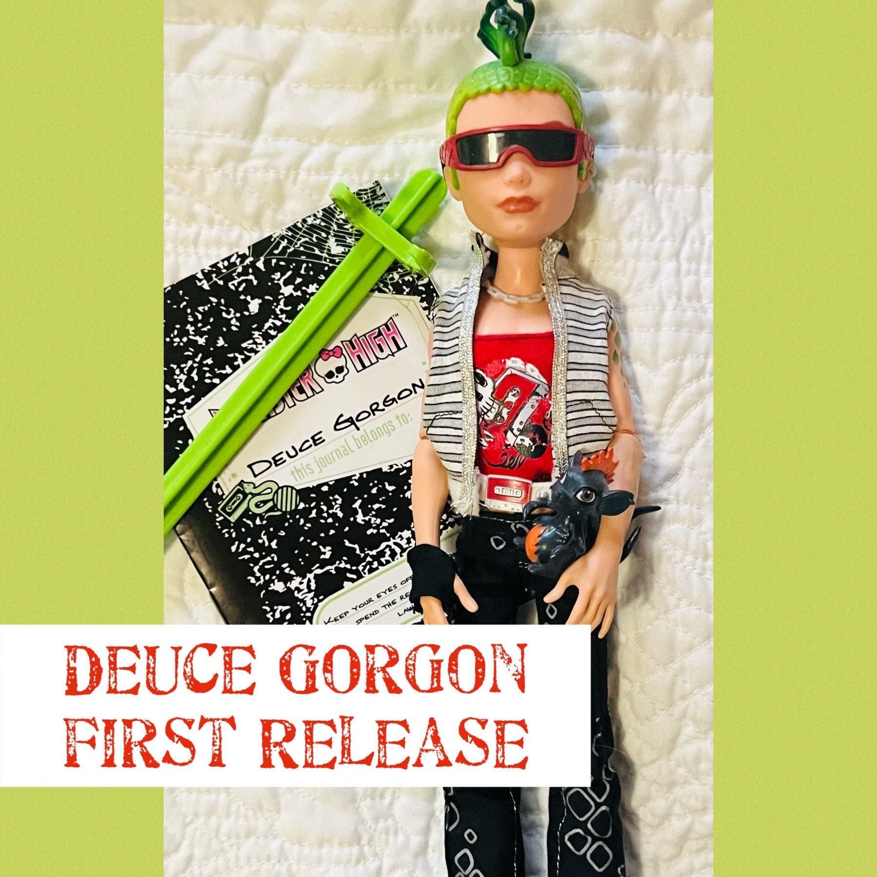 Deuce Gorgon Monster High 2 Grey Jacket - New American Jackets