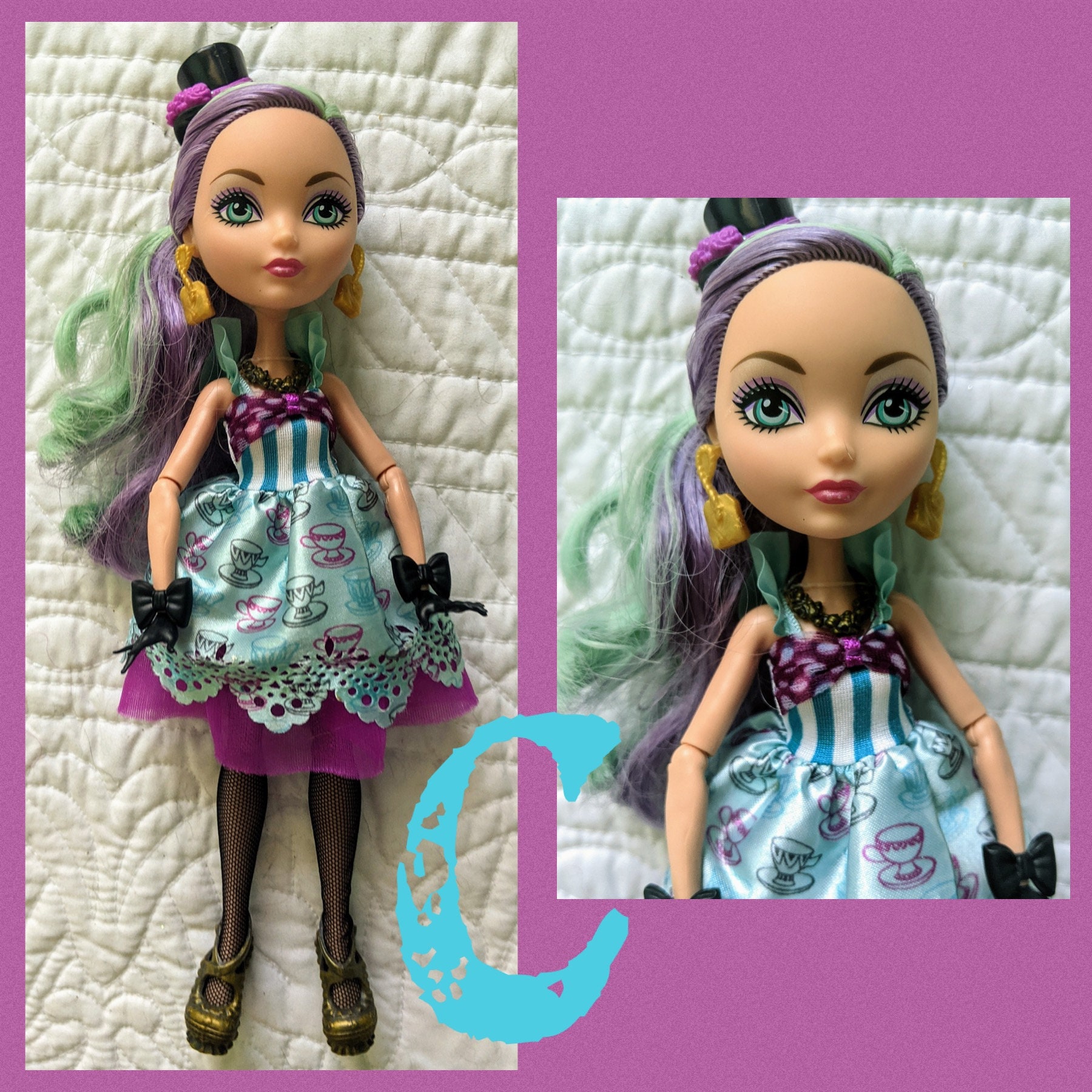 Mattel Ever After High EAH Epic Winter Apple White Doll Articulated Arms  Knees