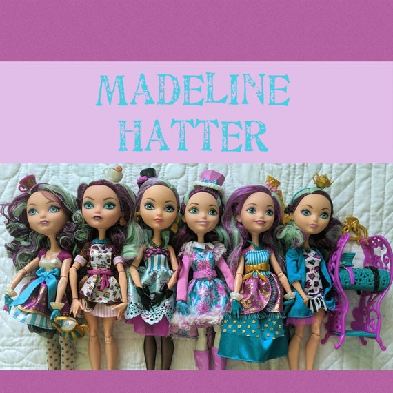 Dressed Madeline Hatter EAH Ever After High Dolls for OOAK 