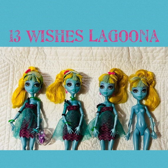 Monster High Lagoona Blue Spa Day Doll and Accessories