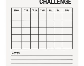 30-Day No Spend Challenge Tracker