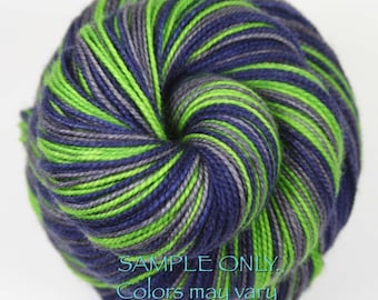 Blue Green Gray: Self Striping Yarn - Dyed to Order - Sports Team / Seattle