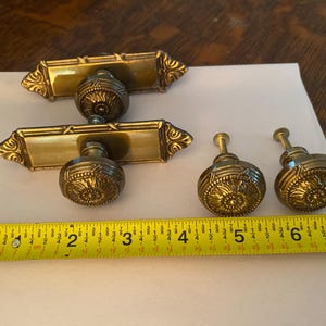 Sherle Wagner JUST REDUCED Draw Pulls/Vintage Sherle Wagner Hardware/ Hardware Dresser/Cabinet//By Gatormom13