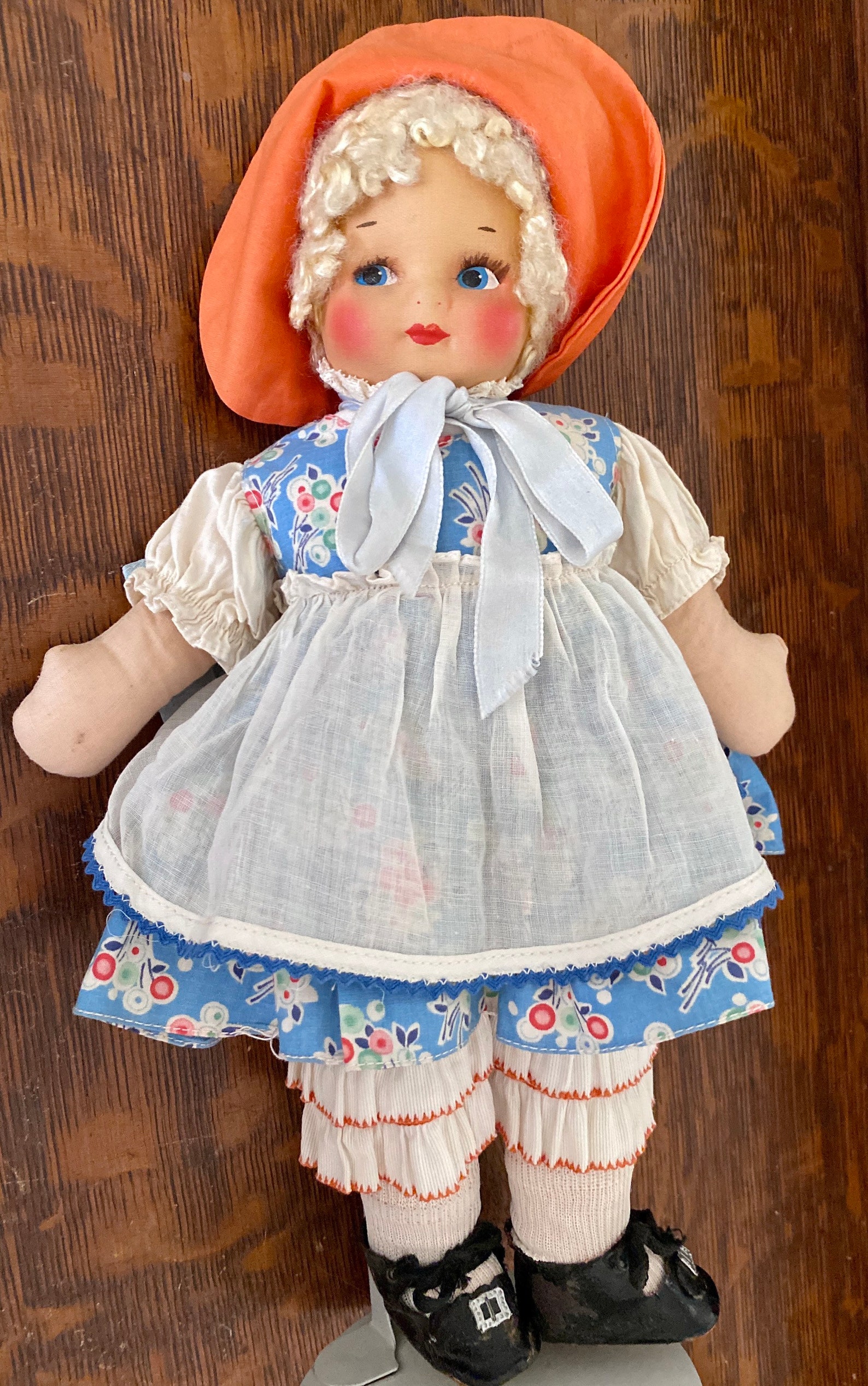 Novelities Mask Face Cloth Doll/ Mollyes Rag Doll/ by Etsy
