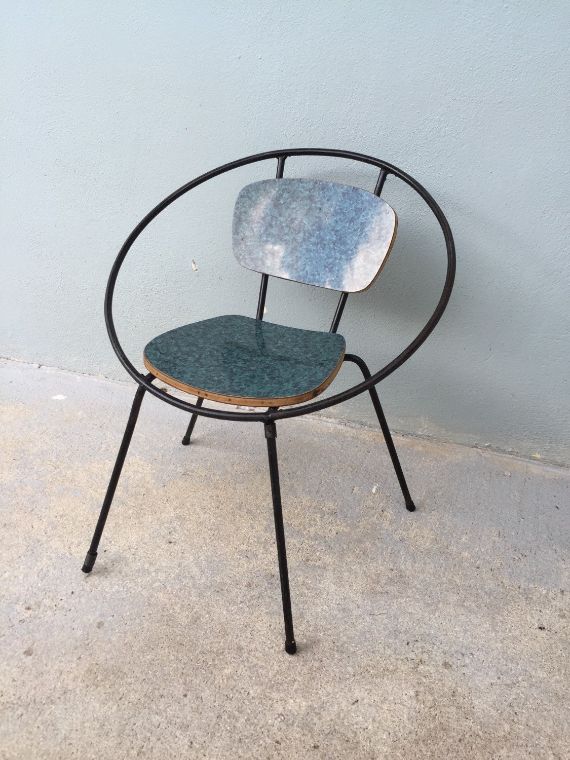Mid Century Modern Children s Hoop Chair salterini Style cranbrook Art Institute in Michigan by Gatormom13 Etsy