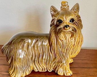 Vintage Coopercraft England Yorkshire Terrier Dog Figurine - Etsy