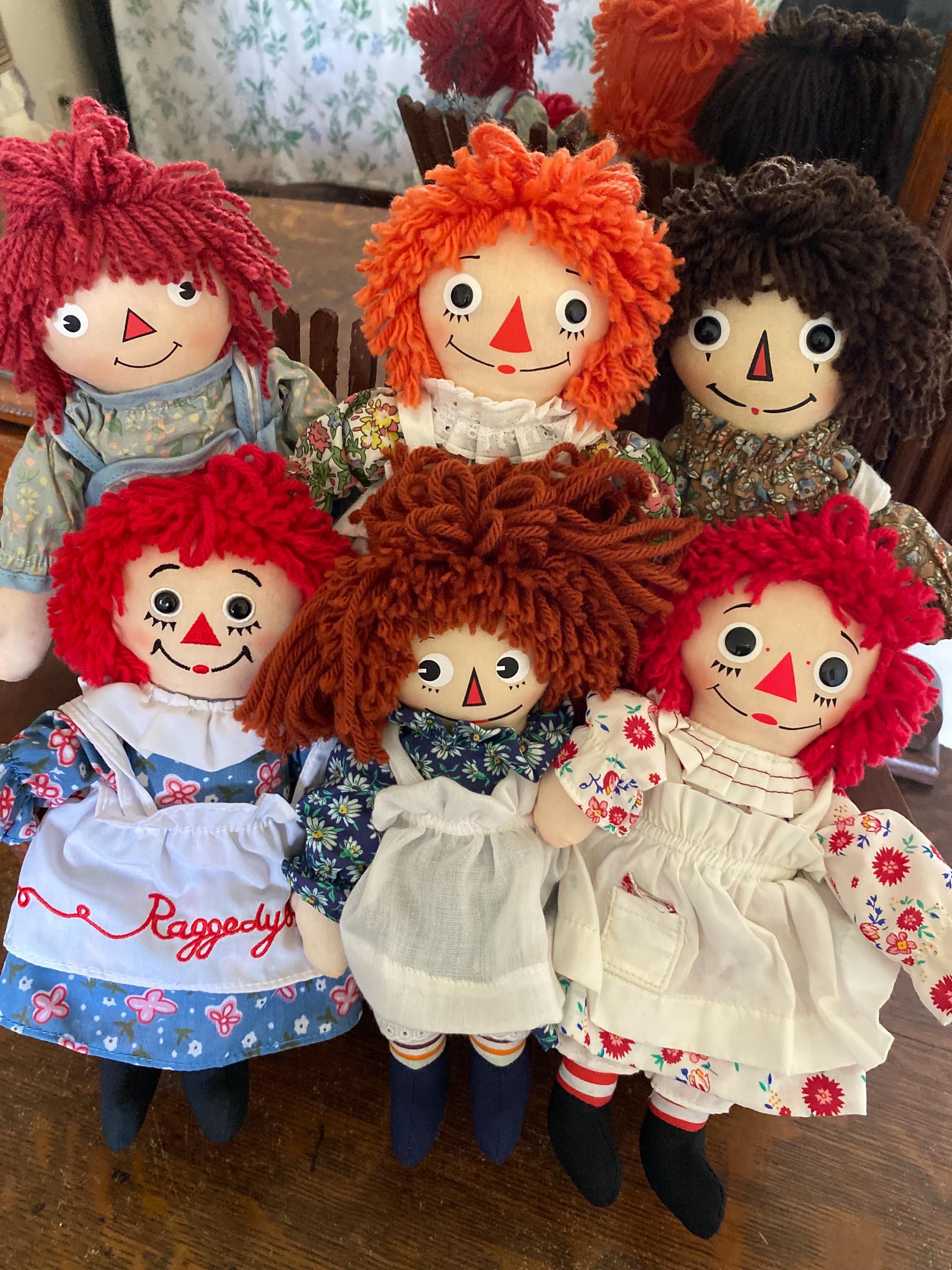 Dakin Raggedy Ann Andy - Etsy