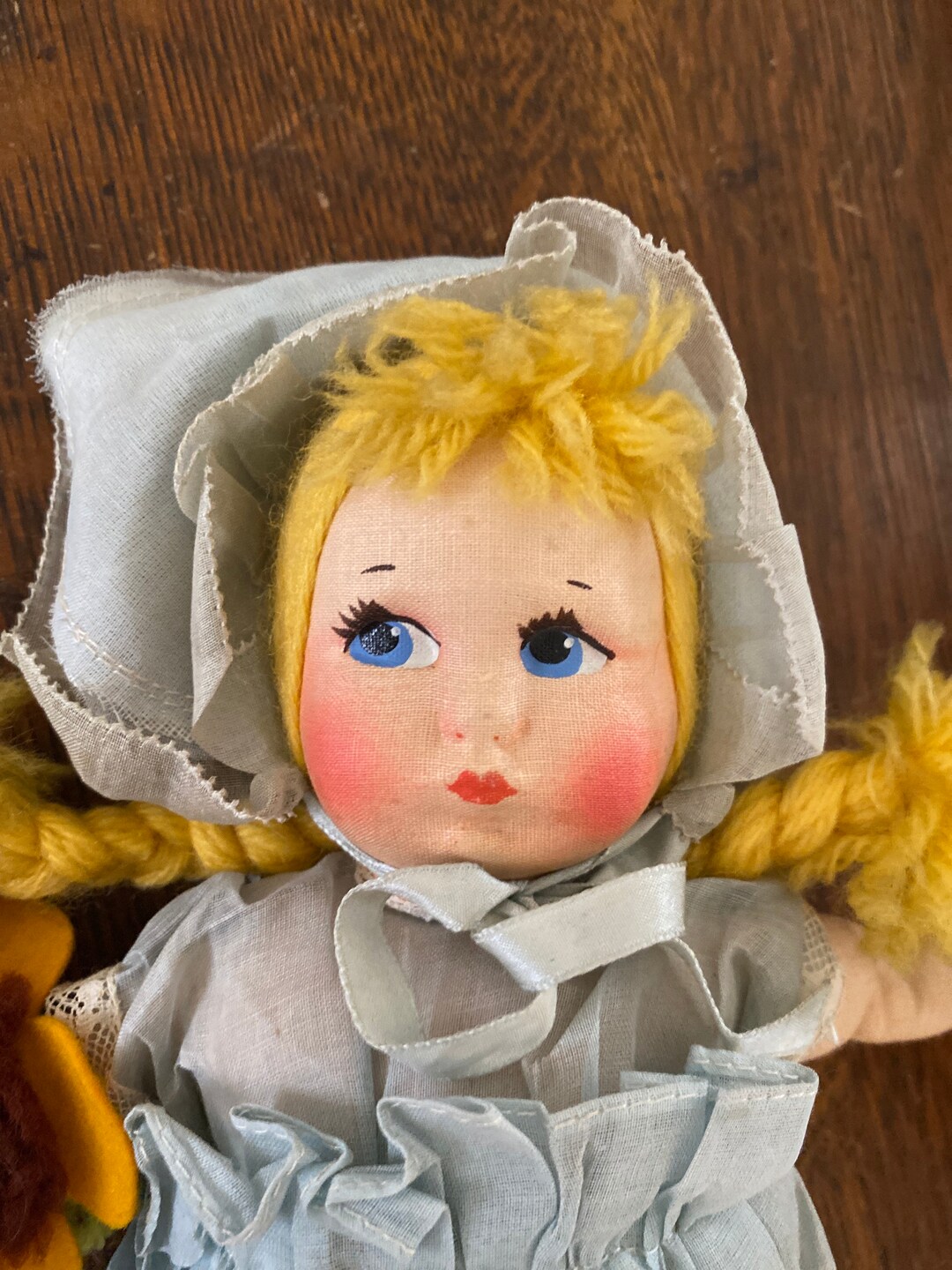 Novelities Mask Face Cloth Doll/ Mollyes Rag Doll by