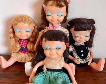 Uneeda Little Sophisticates Dolls, Instant Collection, 1967 Made in Japan, Whimsie, Vinyl Doll, By Gatormom13
